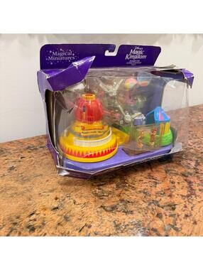 Vintage 2000 Mattel Disney Magic Kingdom Dumbo the Flying Elephant Playset